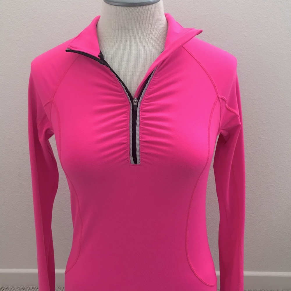 VSX Sexy Sport Athletic Half ZIP (Hot Pink) (XS)